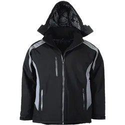 Softshelljacken grau/schwarz grau/schwarz - 490620-L - grau/schwarz