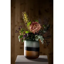 LEONARDO Dekovase LEONARDO "GK/Vase CORSO SABBIA", bunt (mehrfarbig), B:21cm H:25cm T:21cm, Glas, Vasen, aus Glas