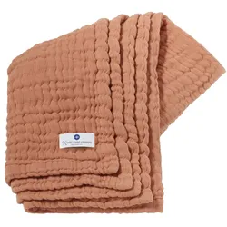 nordic coast company Baby Musselindecke Karamell 