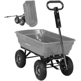 MIWEBA Dumper Bollerwagen grau