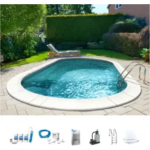 my pool bwt Ovalpool PREMIUM 360 x 623 x 150 cm inkl. Sandfilteranlage