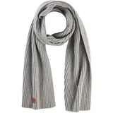 CAMEL ACTIVE Schal aus einem Baumwoll-Kaschmir-Mix Grau menswear-OS