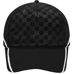 Embossing Cap MB6560, schwarz/weiß, Einheitsgröße - schwarz/weiß