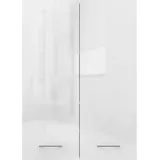 Waschmaschinenschrank Pola MINI/DD WHITE GLASS