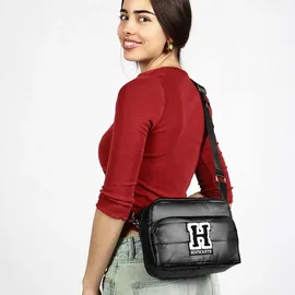 Karactermania Harry Potter H-Padding IBiscuit Schultertasche, Schwarz