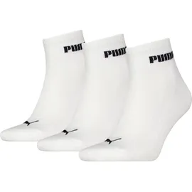 Puma Cushioned Next Quarter 3 Paar Weiß 35-38