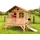 Axi Spielhaus Stef 349 x 212 x 212 cm Braun/Grün