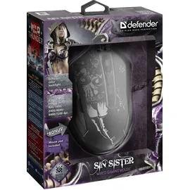 DEFENDER GM-933 SIN'SISTER schwarz