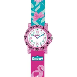Scout The IT-Collection 280375019 Gehäusefarbe pink Armbandtyp Silikonarmband Armbandfarbe weiß