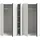 xonox.home Kleiderschrank Oakland 230 x 183 x 53 cm Weiß