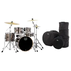 Mapex Venus Fusion Drumkit Copper Metallic Taschen Set