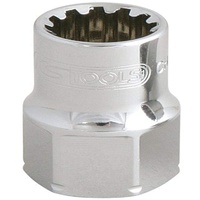 KS Tools 19mm TRIPLEplus Durchgangs-Stecknuss, 11mm