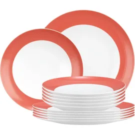 SELTMANN WEIDEN Liberty Pure Colors Tafelservice 12-tlg. flamingo red