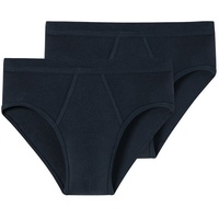 SCHIESSER Herren Slip Weiß