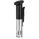 Emerio Sous-Vide Stick, Garer, Schongarer, 1300 Watt, Timer, Wasserzirkulation, 30-95°C verstellbarer Thermostat, digitales Display, wasserdicht IPX7, MIN - MAX Markierung für Wasserpegel, SC-122953