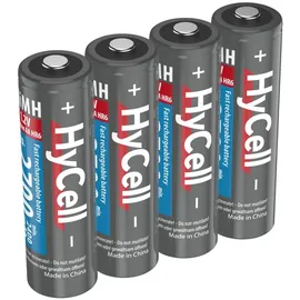 HyCell HR06 2700 Mignon AA Typ 2700mAh NiMH 2400 mAh 1.2 V 4 St.