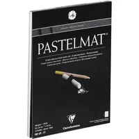 Clairefontaine Zeichenblock Pastelmat 12 St. 18 x 24 cm anthrazit