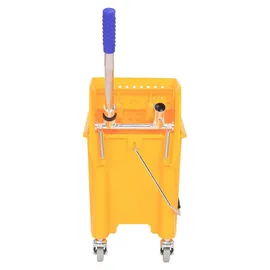 Homcom Reinigungswagen 20 Liter Gelb
