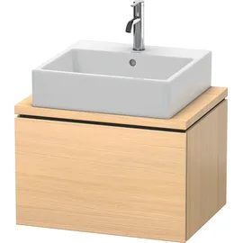 Duravit L-Cube 62x47,7cm, med. Ei, f Konsole, 1 Auszug