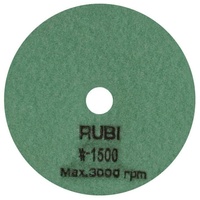 RUBI - Diamantscheibe zum Polieren trocken Ø 100 mm - Körnung #1500 (62975)
