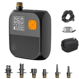 Akku SUP Luftpumpe 25PSI mit 8000mAh, elektrische Hochdruckpumpe mit Auto-Adapter, tragbar für Paddleboard, Boot, Kajak & Zelt