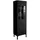 lookway Glasvitrine Lumi 60 x 41 x 197 cm Schwarz