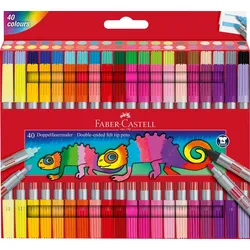 FABER-CASTELL 151140, 40 Stück(e), Mehrfarbig, Feine Spitze, Mehrfarbig, Pubertä