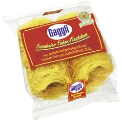 Gaggli Frischeier-Faden-Nestchen 250G