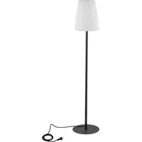 Licht-Erlebnisse Außenlampe Metall 147,5 cm hoch IP44 Graphit Weiß