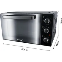 Steba KB 224 Black Steel Grillbackofen