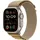 Apple Watch Ultra Alpine Loop 49 mm Mandel Titan Natur Medium