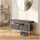 [en.casa] Vad 90 x 30 x 45 cm 2 Aufbewahrungsboxen grau
