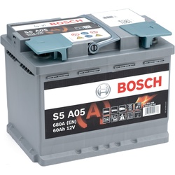 Bosch S5 A05 AGM 60Ah Autobatterie 560 901 068