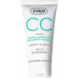 Ziaja Cc Cream Correctora Para Pieles Irritadas Y Sensibles - 50 Ml
