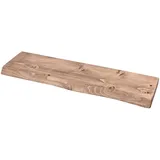 Moontree Xxxl Wandregal, Hellbraun, Holz, 180x4.4x30 cm, Wohnzimmer, Regale, Wandregale