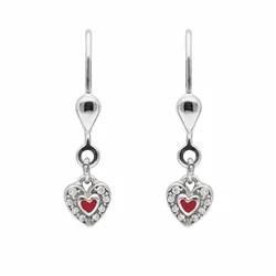Paar Ohrhänger ADELIA ́S "Damen Silberschmuck", silber, Ohrringe, Damen, Damen, Silber 925 (Sterlingsilber), mit Zirkonia Silberschmuck für Damen