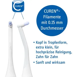Curaprox Hydrosonic SINGLE Aufsteckbürsten 2 St.