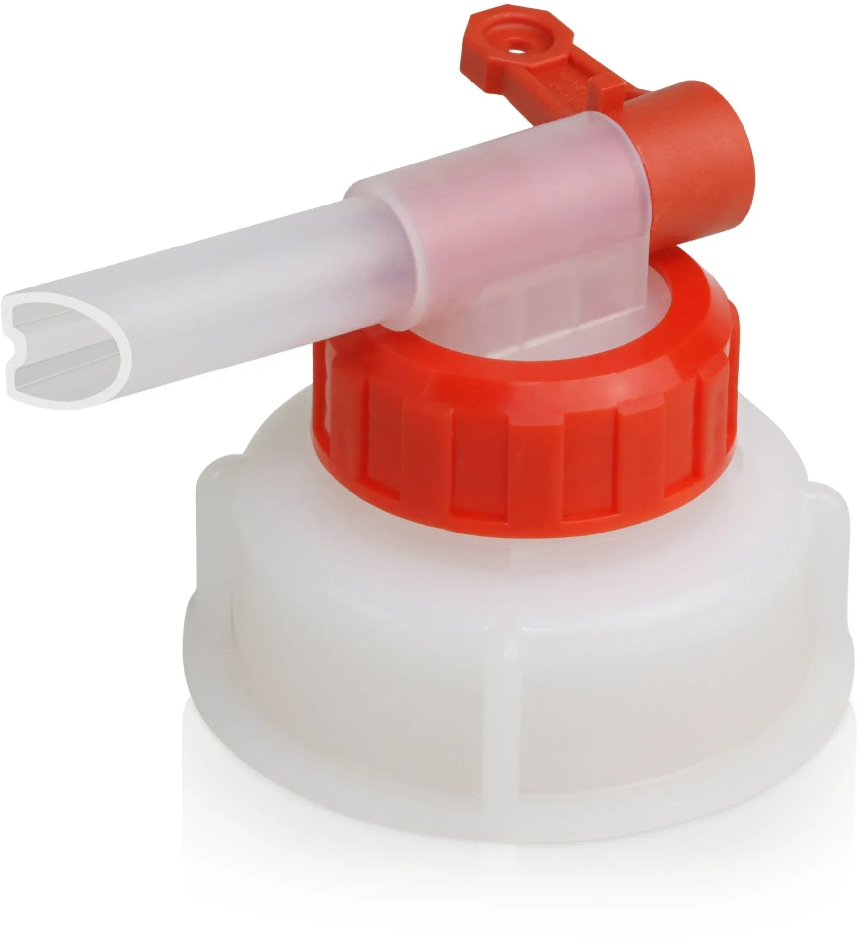 Robinet rouge bidon de 20L DIN 60