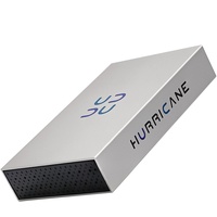 Hurricane 2TB Externe Aluminium Festplatte 3.5" USB 3.0 PC Mac Laptop Xbox PS5