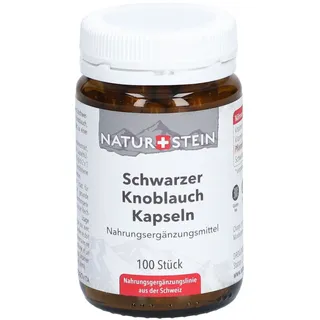 Naturstein Schwarzer Knoblauch