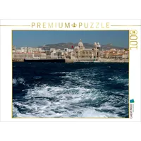 Calvendo Blick auf Marseille 1000 Teile Puzzle quer |