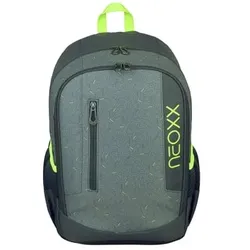 neoxx Rucksack Flow aus recycelten PET-Flaschen, grau