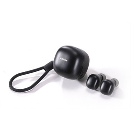 Joyroom Kabellose Kopfhörer, Bluetooth 5.2, IP54 210 mAh (insgesamt), Schwarz (MG-C05) (black)
