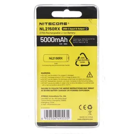 Nitecore 21700 5000 mAh 1 St.