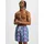 URBAN CLASSICS lässige Urban Classics Herren Hose Kordelzug Taschen 100 g/m2 Blau/Bunt - XL