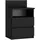 Topeshop Topeshop, M1 CZARNA MAT Nachtschränkchen & Nachttisch, Schwarz, Holzwerkstoff, 40x59x32 cm, Schlafzimmer, Nachttische