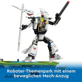 LEGO City Achterbahn mit Roboter-Mech