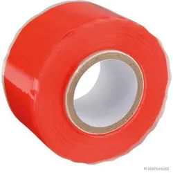 HERTH&BUSS Isolierband, 0,5mm x 25 mm x 3m, Silikon rot - 50272001 - rot