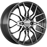 Dotz LimeRock dark 6,5x16 ET38 4x108 65,1, gunmetal polished