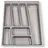 SOTech ORGA-BOX II Besteckeinsatz 450 mm silbergrau